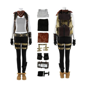 Tomb Raider Catalyst Lara Croft Cosplay Costume With Bag Halloween Outfit