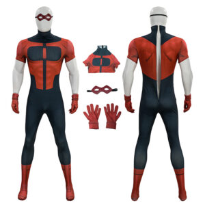 Invincible Season 4 Oliver Grayson Cosplay Costume Red Halloween Outfit