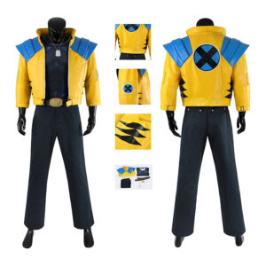 Marvel Rivals Wolverine Yellow Cosplay Costume Men's Hallowenn Suit