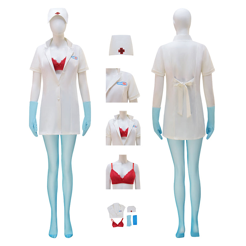 Blink 182 Nurse Cosplay Costume Sexy Womans Suit For Halloween