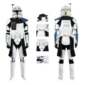 Star Wars : The Clone Wars Captain Rex Cosplay Costume Halloween Outfit
