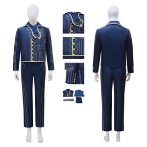 Wicked Wizard Fiyero Cosplay Costume Printed Version Halloween Suit Cosplay