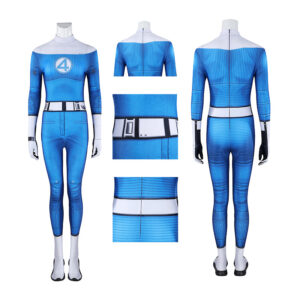 The Fantastic 4 Susan Storm Invisible Woman Jumpsuit Costume