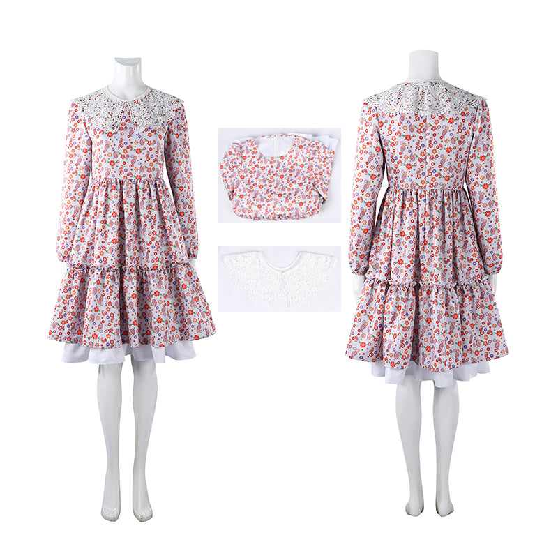 Return To Silent Hill Laura Cosplay Costume Pink Fancy Dress Woman Suit