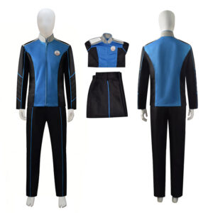 The Orville 4 Cosplay Costume Blue Command Department Male's Uniform
