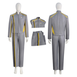 Star Trek: Starfleet Academy Season 1 Cosplay Costume Academy Uniform Male Yellow Suit