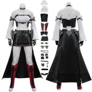 Tifa Lockhart Cosplay Costume Final Fantasy VII Revelation Combat Uniform