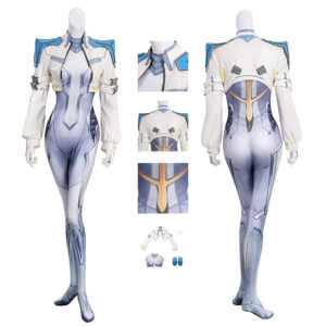 Marvel Rivals Lightforce Dagger Cosplay Costume Dagger White Suit