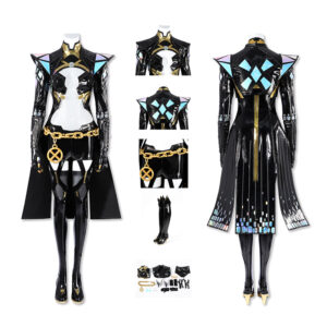 Marvel Rivals Emma Frost The White Queen Cosplay Costume X-Revolution Deluxe Suit