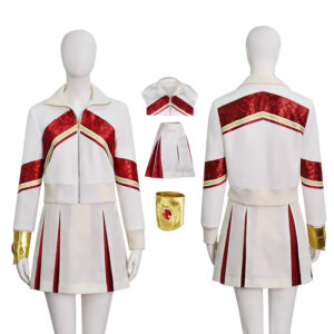 Zombies Nova Cosplay Costume Nova Cheerleader Suit Halloween Outfit