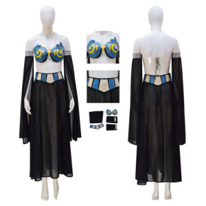 Queen of the Damned Akasha Cosplay Costume Blue Sexy Halloween Costume