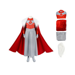 Invincible Season 4 Thragg Cosplay Costume Cape With Fur Collar Kids Outfit