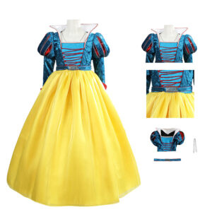 Snow White and the Evil Queen Fancy Dress Movie 2025 Cosplay Costume Kids Suit