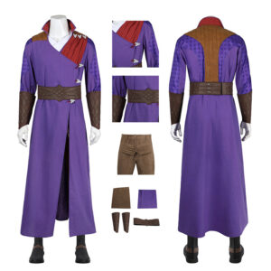 Baldur's Gate Gale·Dekarios Cosplay Costume Purple Halloween Outfit