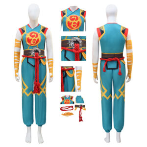 Marvel Rivals Iron Fist Cosplay Costume Kung Fu Battle Halloween Suit
