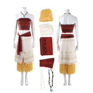 Moana Voyage of the Real-Life Adventure Moana Cosplay Costume