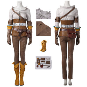 The Witcher 3: Wild Hunt Cirilla Cosplay Costume Halloween Outfit
