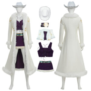 One Piece Nico Robin Miss All Sunday Cosplay Costume Carnival Halloween Suit