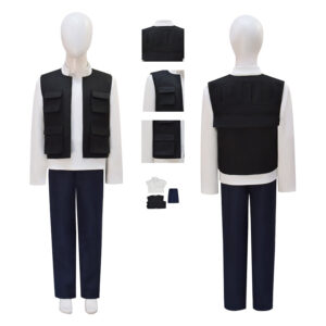 Star Wars Han Solo Cosplay Costume Halloween Kids Outfit