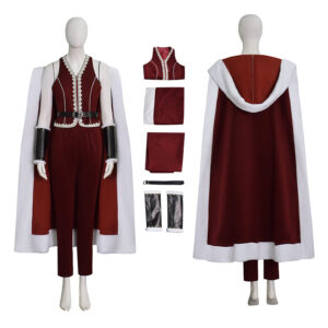 Violent Night 2 Mrs. Claus Cosplay Costume Christmas Mrs Claus Party Full Set