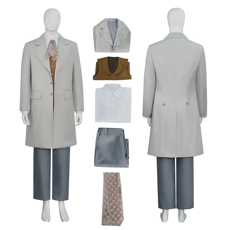 Cosplay Good Omens Aziraphale Cosplay Costume Halloween Carnival Outfit