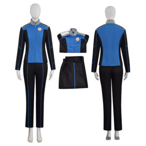 The Orville 4 Cosplay Costume Blue Command Department Uniform