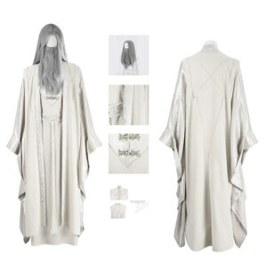 The Lord of the Ring Lotr Saruman Cosplay Costume Outfit The Rings Fellowship