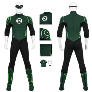 Green Lantern Hal Jordan Justice League Lantern Green Cosplay Costume