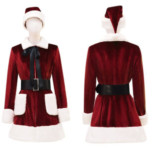 Last Christmas Christmas Red Santa Cosplay Costume Christmas Dress Outfit