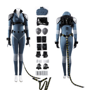 Absolute Selina Kyle Cosplay Costume Selina Kyle Cosplay Blue Suit With Tail
