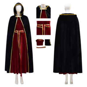 Tangled Mother Gothel Cosplay Costume Witch Party Halloween Outfit