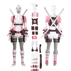 Gwenpool Cosplay Costume Gwen Stacy Halloween Woman Outfit