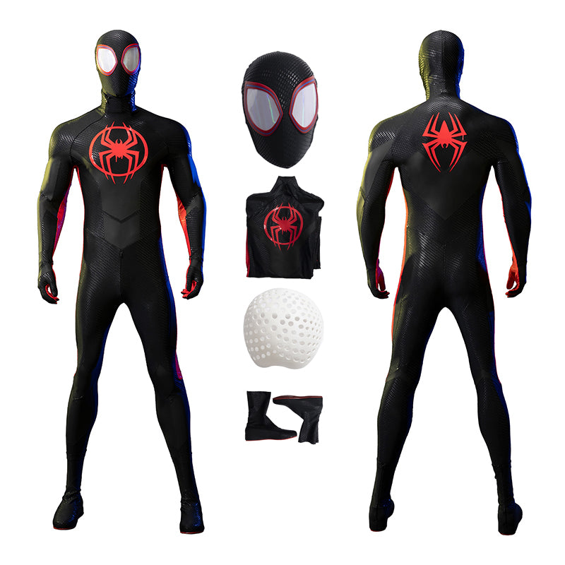 Spider Man Across the Spider Verse Miles Morales Cosplay Costume