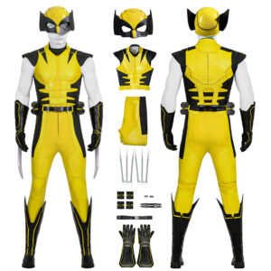 PS5 Marvel Rivals Wolverine James Logan Howlett Cosplay Costume Halloween Outfit