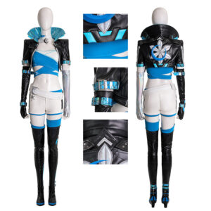 Marvel Rivals Luna Snow Cosplay Costume Halloween Outfit Version 2