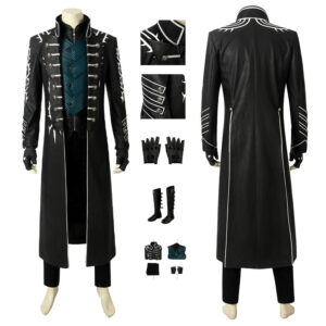 Devil May Cry 5 DMC5 Vergil Cosplay Costume Halloween Outfit