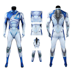 Marvel Rivals Mister Fantastic Reed Richards Cosplay Costume Fantastic Four Jumpsuit