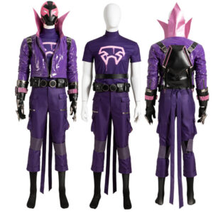 Across the Spider-Verse Prowler Costume Miles Morales Spiderman Halloween Cosplay Outfit