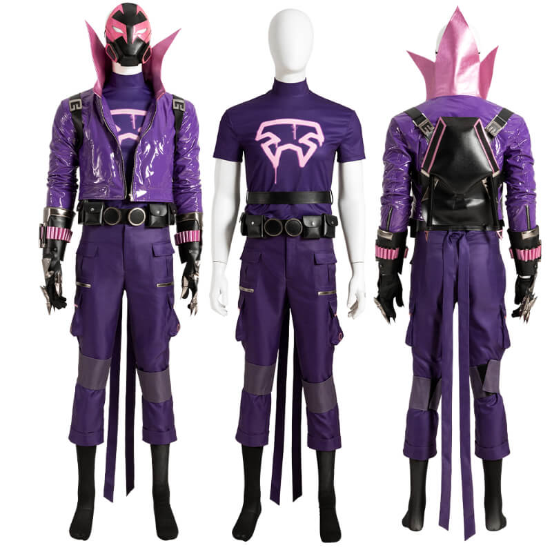 Across the Spider-Verse Prowler Costume Miles Morales Spiderman Halloween Cosplay Outfit