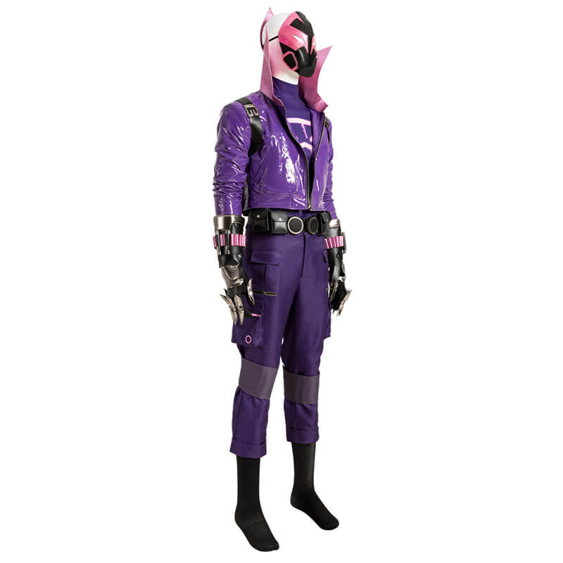 Across the Spider-Verse Prowler Costume Miles Morales Spiderman Halloween Cosplay Outfit - Image 4