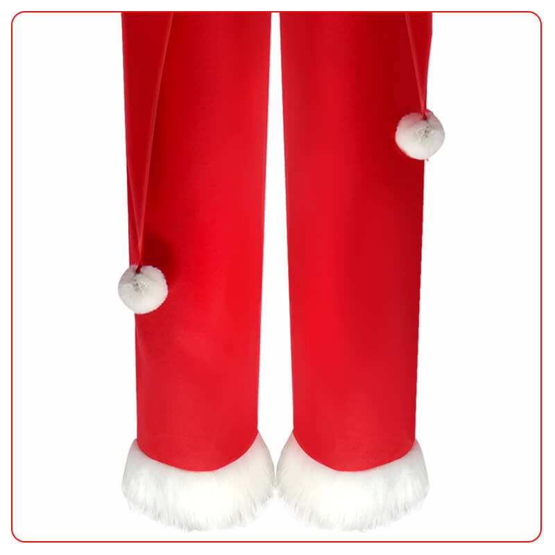 Adults Kids Jack Skellington Santa Claws Costume The Nightmare Before Christmas Mask with Hat - Image 13