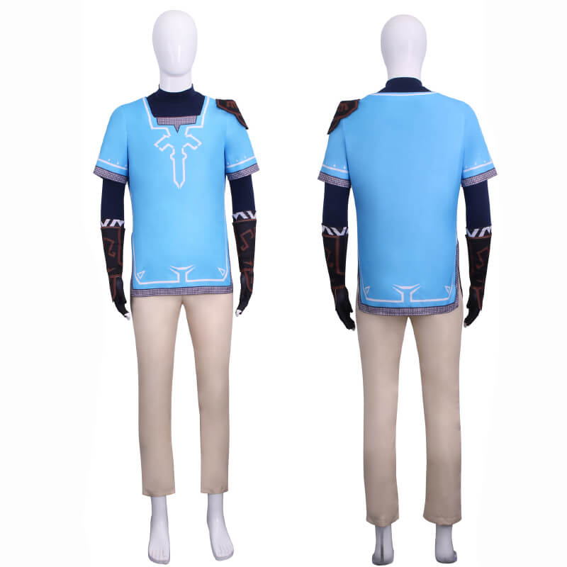TOTK Link Costume Legend of Zelda Link Cosplay Halloween Outfit Carnival Suit 2023 - Image 3