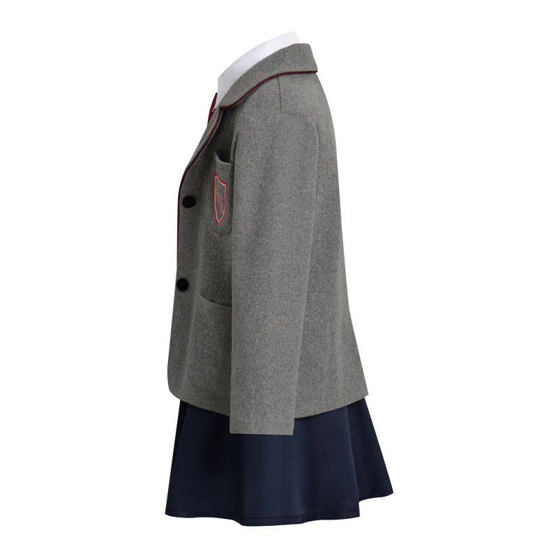 2022 Roald Dahl's Matilda the Musical Cosplay Costume Alisha Weir School Uniform Kids Girls - Image 4