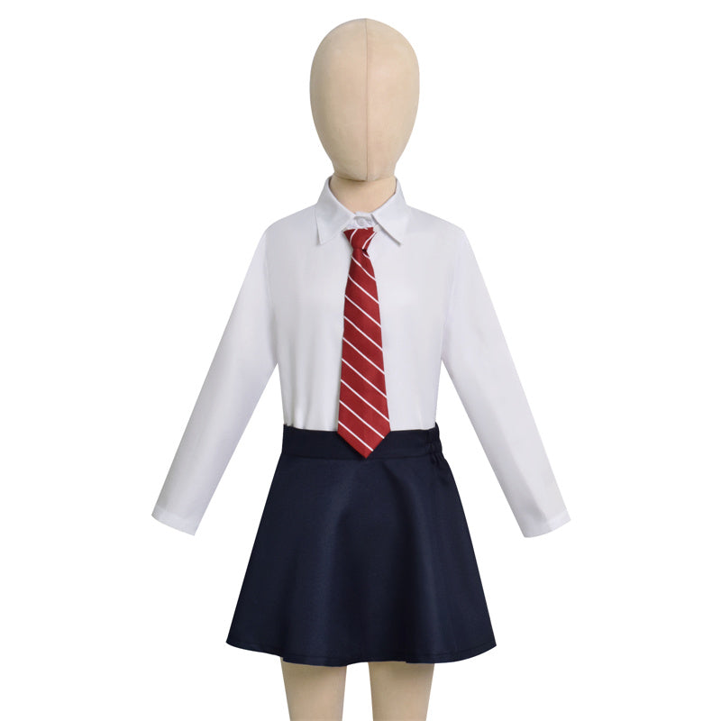 2022 Roald Dahl's Matilda the Musical Cosplay Costume Alisha Weir School Uniform Kids Girls - Image 6