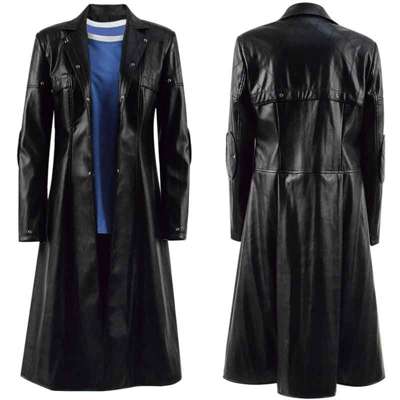 Alita Battle Angel Alita Coat Black Jacket Cosplay Costume