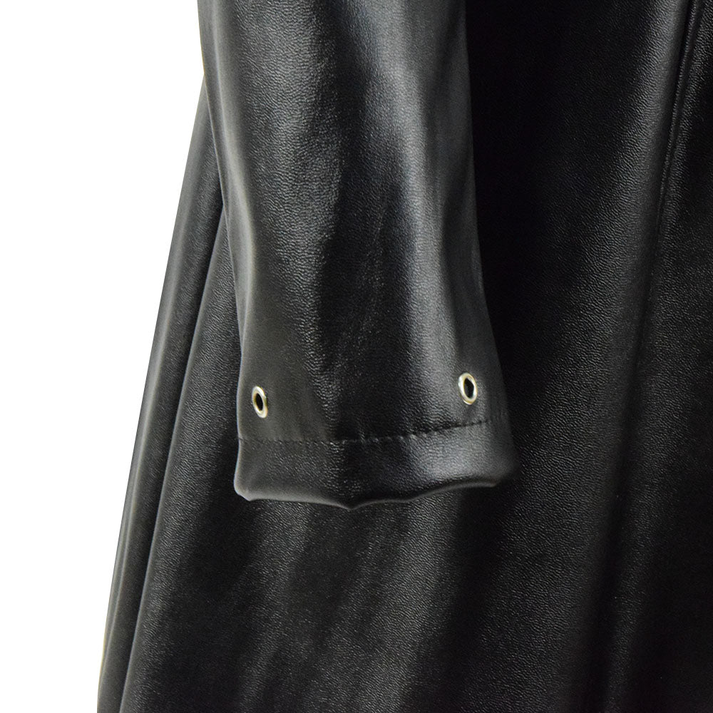 Alita Battle Angel Alita Coat Black Jacket Cosplay Costume - Image 11