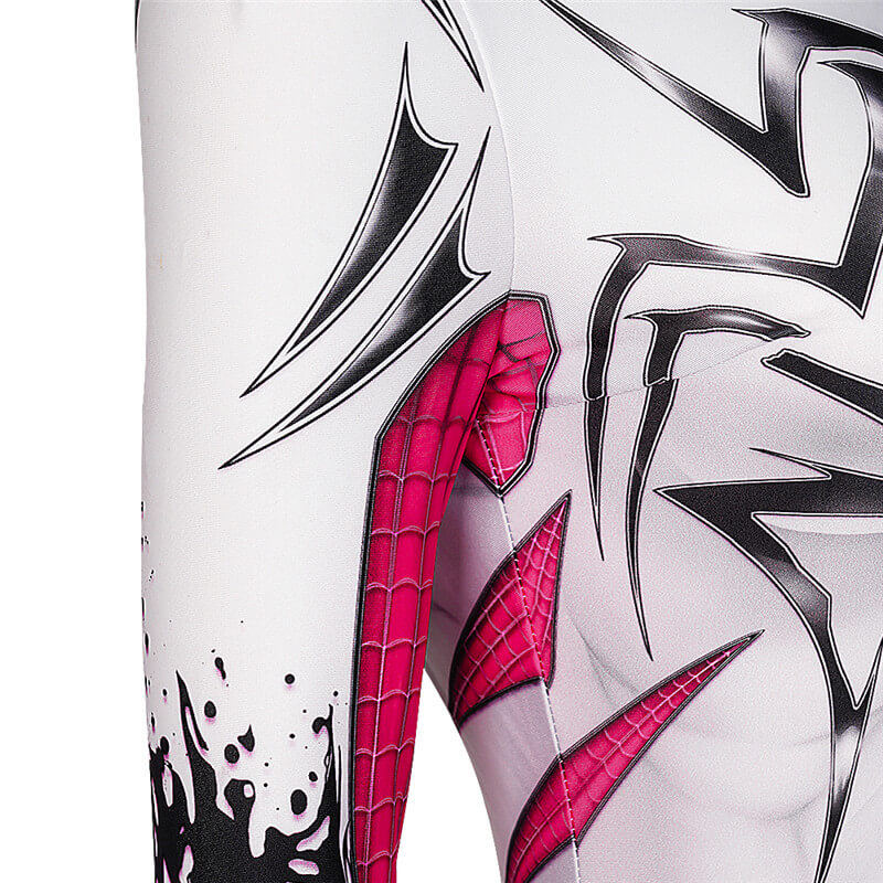 Anti Venom Gwen Stacy Cosplay Costume Spider-Gwen Venom Bodysuit - Image 11