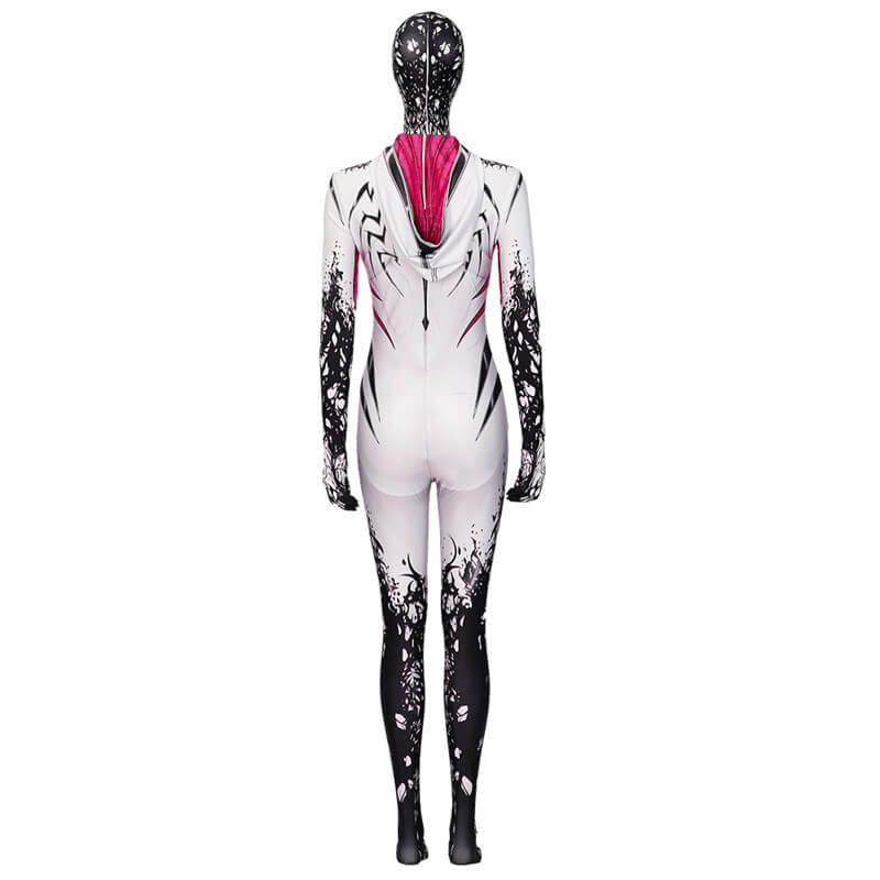 Anti Venom Gwen Stacy Cosplay Costume Spider-Gwen Venom Bodysuit - Image 6