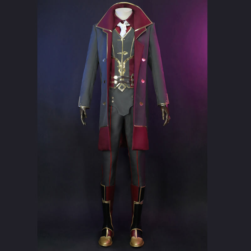 League of Legends Arcane Silco Cosplay Costumes Game LOL Halloween Outfit - Image 2
