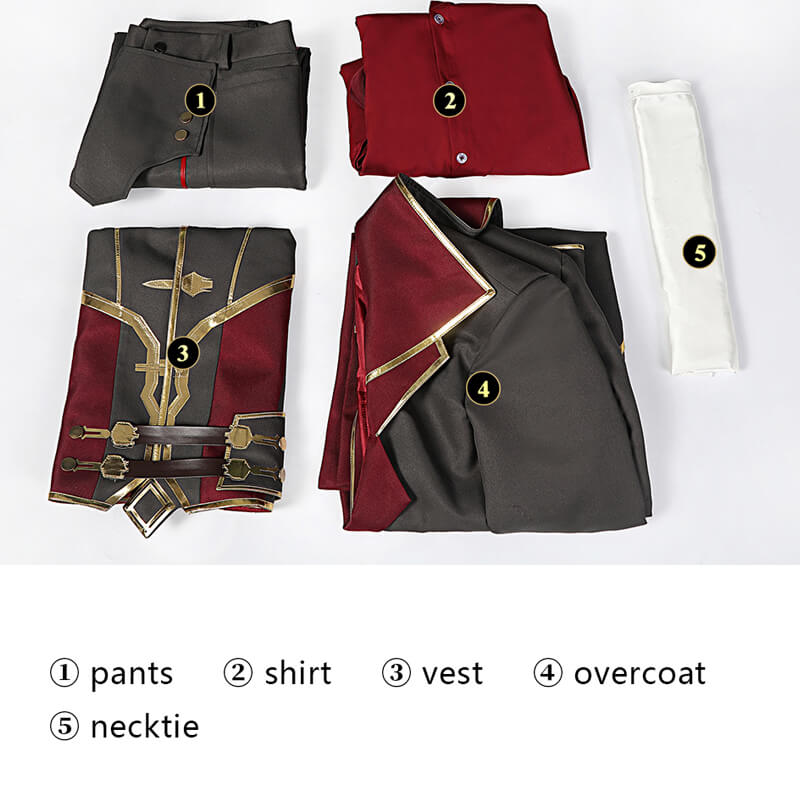 League of Legends Arcane Silco Cosplay Costumes Game LOL Halloween Outfit - Image 7